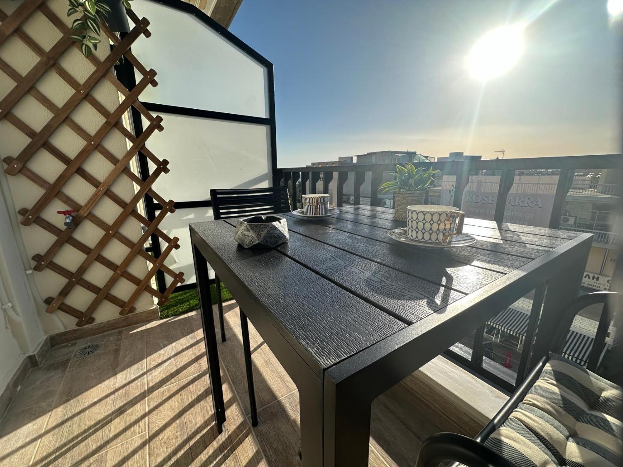 אתונה Glyfada Sunset Seaview Cozy Apartment A מראה חיצוני תמונה