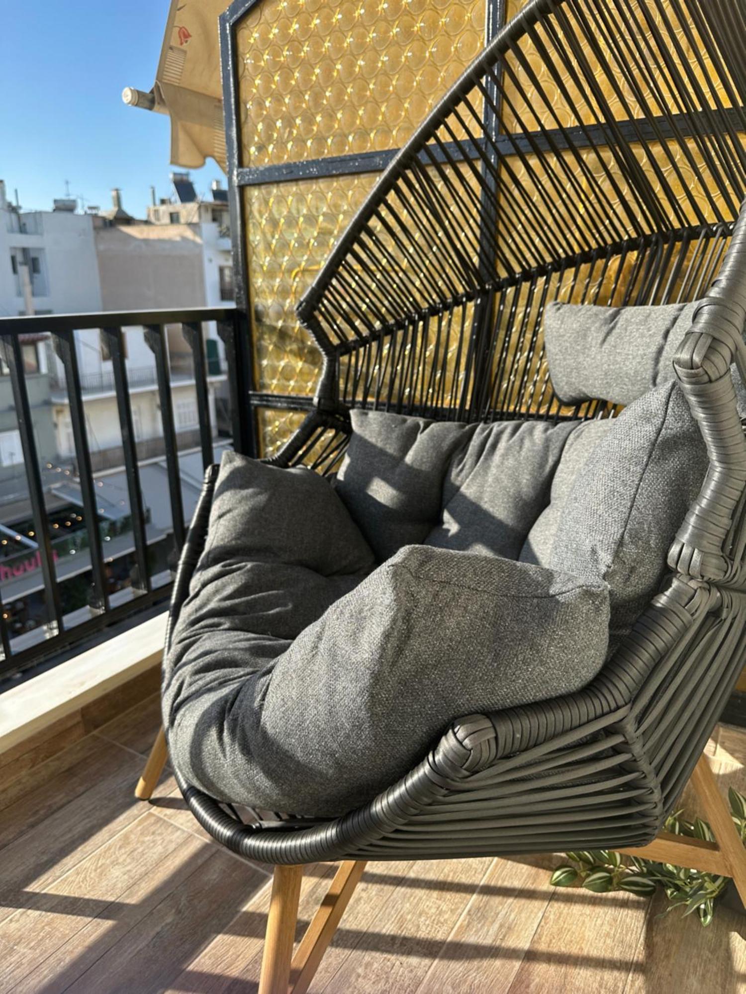 אתונה Glyfada Sunset Seaview Cozy Apartment A מראה חיצוני תמונה